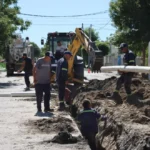 Avanza en la zona norte la obra del Plan Director de Cloacas de Roca
