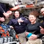 Artemis II: “Estamos a mitad de camino hacia la luna”